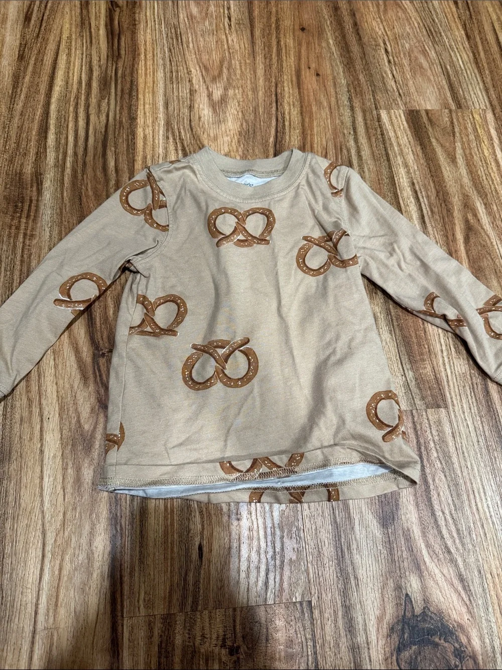 Carter's Kids Long-Sleeve Graphic Tee Set - Neutral & Earth Tones